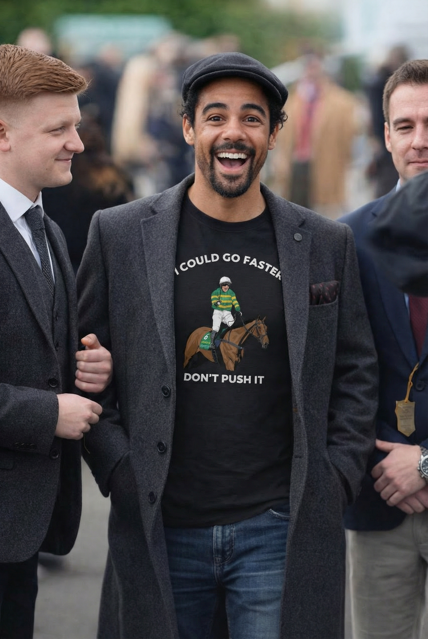 Don’t Push It Unisex organic cotton t-shirt