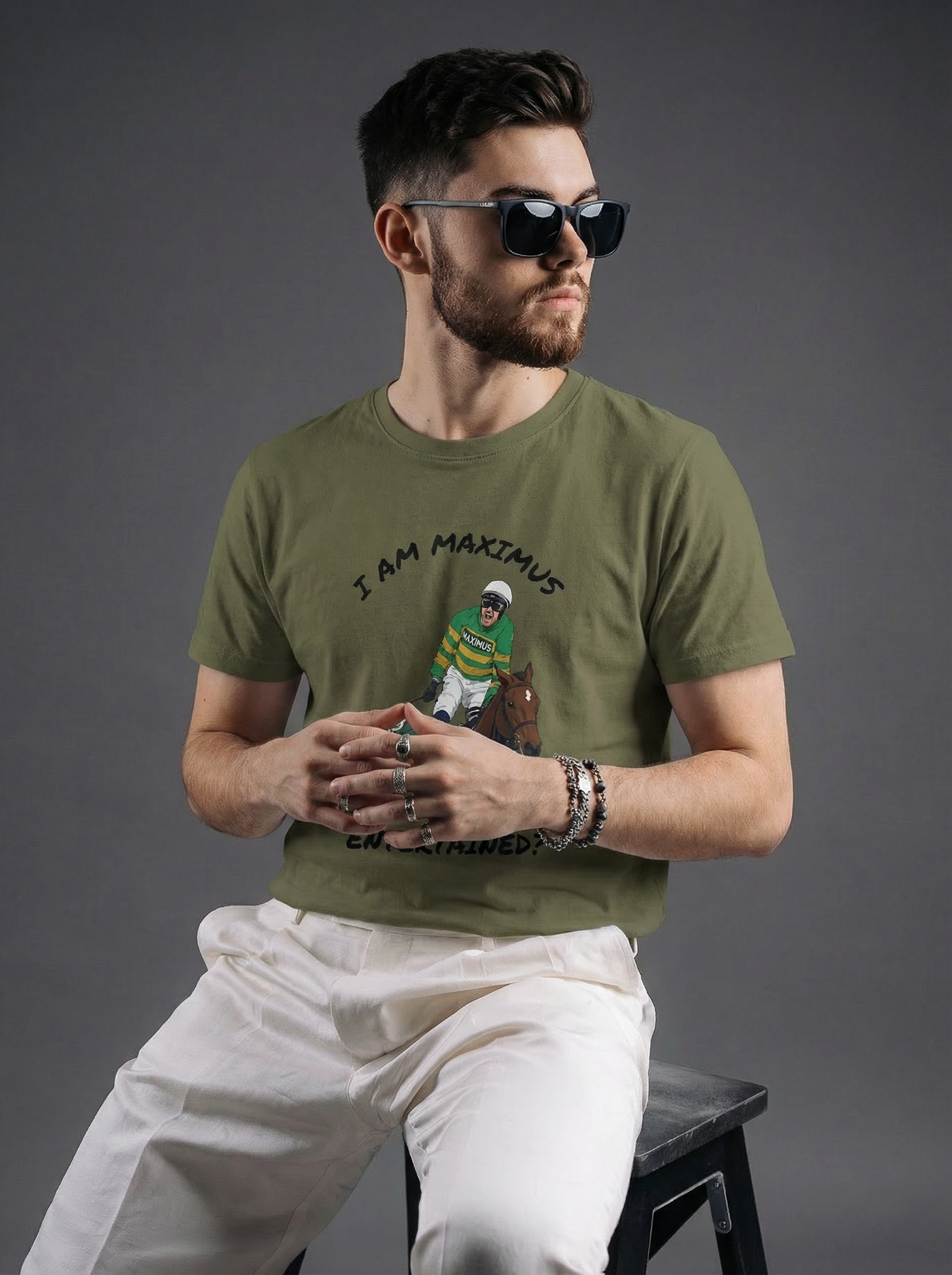 I Am Maximus Unisex organic cotton t-shirt